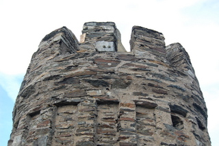 Turret before restoration